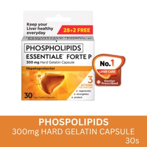 ESSENTIALE Forte P Capsule 28 + 2 Free 300mg