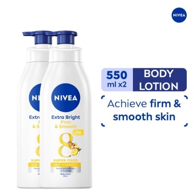 NIVEA Buy 1 Take 1 NIVEA Body Extra Bright Smooth and Firm Lotion for saggy skin and wrinkles, 550ml