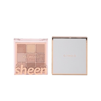 OTWOO OTWOO Love Mark Eyeshadow Palette 01 Oatmeal Milk Tea