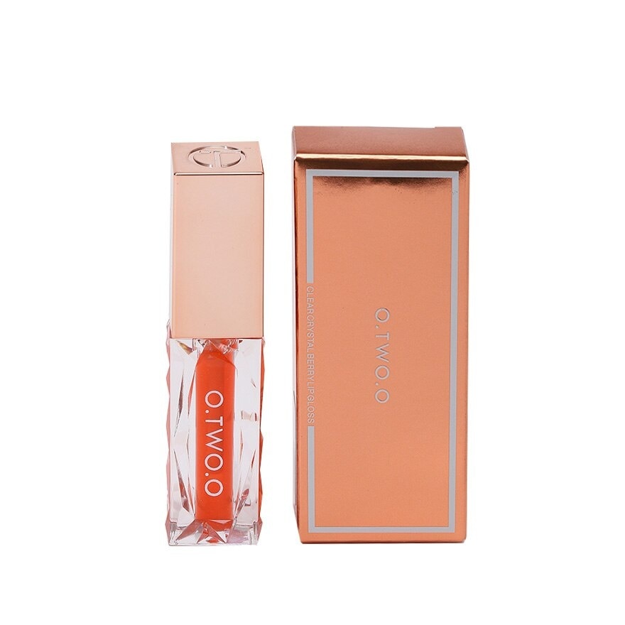 OOTWOO Clear Crystal Berry Lip Gloss 03 Fresh Orange