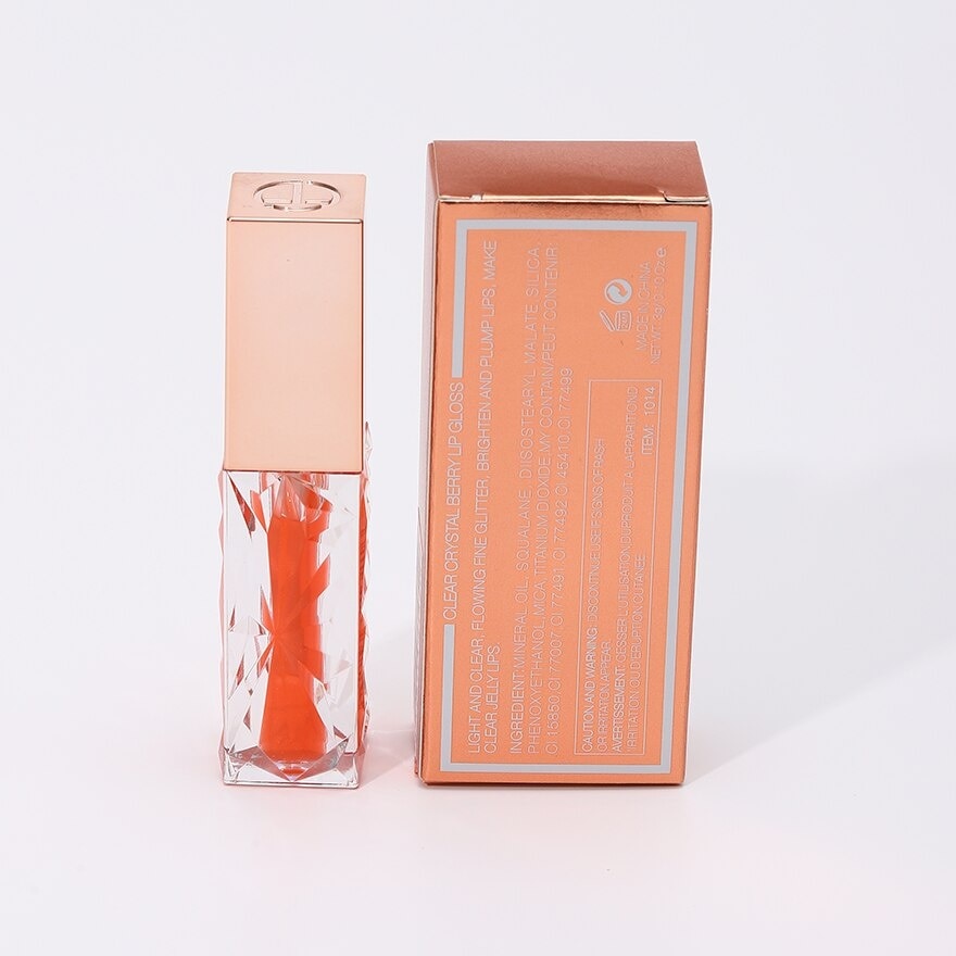 OOTWOO Clear Crystal Berry Lip Gloss 03 Fresh Orange