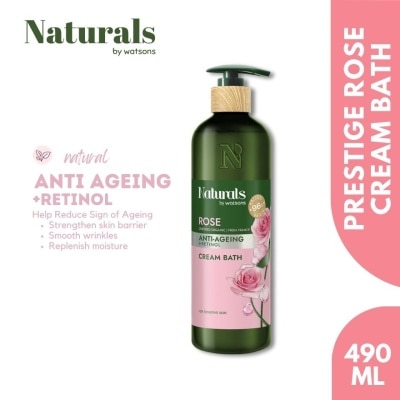NATURALS WS NATURALS BY WATSONS Prestige Cream Bath 490ml