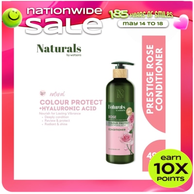 NATURALS WS - WATSONS Naturals Prestige Rose Conditioner 490Ml