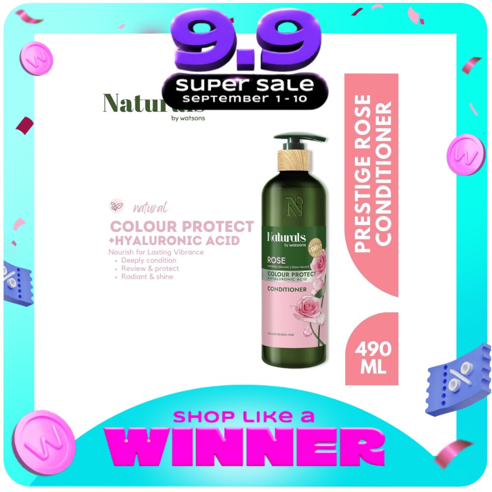 WATSONS Naturals Prestige Rose Conditioner 490Ml image