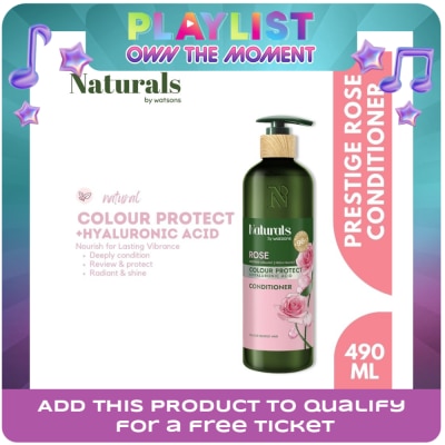 NATURALS WS - WATSONS Naturals Prestige Rose Conditioner 490Ml