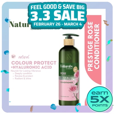 NATURALS WS WATSONS Naturals Prestige Rose Conditioner 490Ml