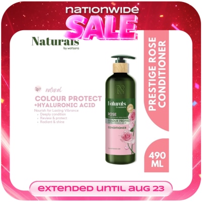 NATURALS WS - WATSONS Naturals Prestige Rose Conditioner 490Ml image
