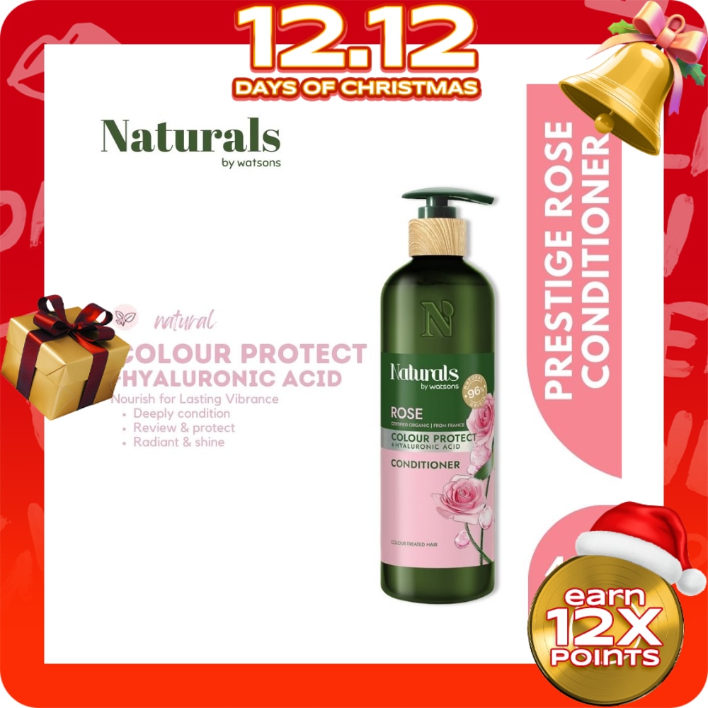 WATSONS Naturals Prestige Rose Conditioner 490Ml