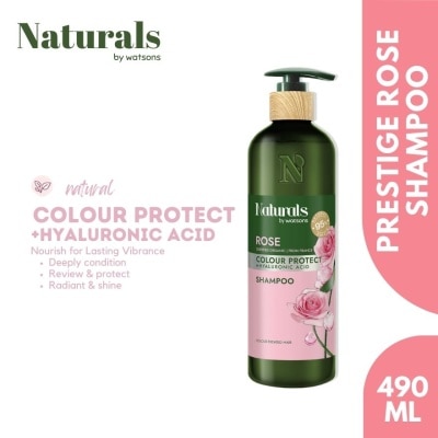 NATURALS WS WATSONS Naturals Prestige Rose Shampoo 490Ml