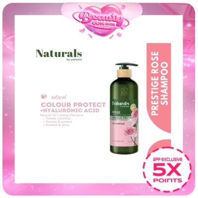 NATURALS WS - WATSONS Naturals Prestige Rose Shampoo 490Ml