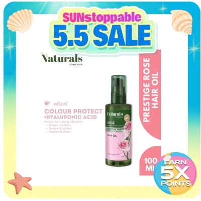 NATURALS WS - WATSONS Naturals Prestige Rose Hair Oil 100Ml