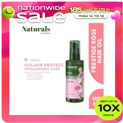 NATURALS WS - WATSONS Naturals Prestige Rose Hair Oil 100Ml