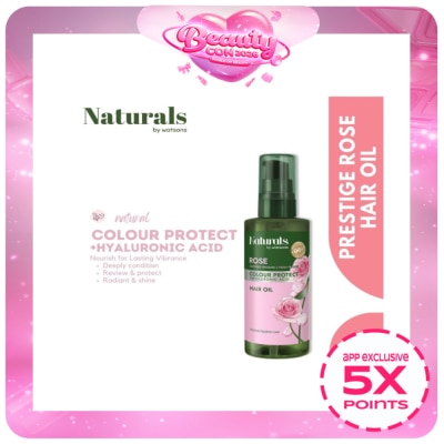 NATURALS WS - WATSONS Naturals Prestige Rose Hair Oil 100Ml