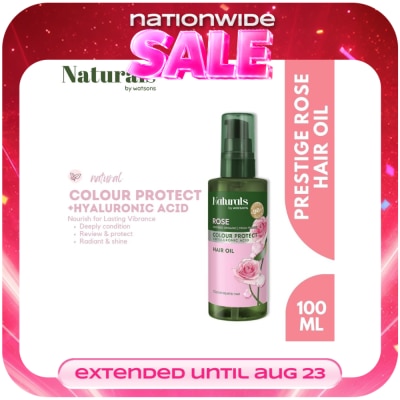 NATURALS WS - WATSONS Naturals Prestige Rose Hair Oil 100Ml image