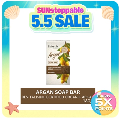 NATURALS WS - WATSONS Argan Soap Bar 180g
