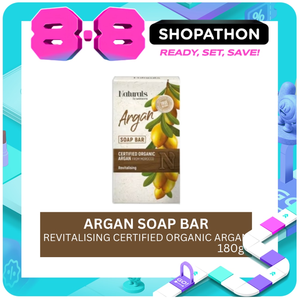 WATSONS Argan Soap Bar 180g image