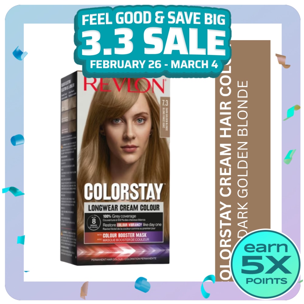 REVLON Colorstay Longwear Cream Colour 7.3 Dark Golden Blonde