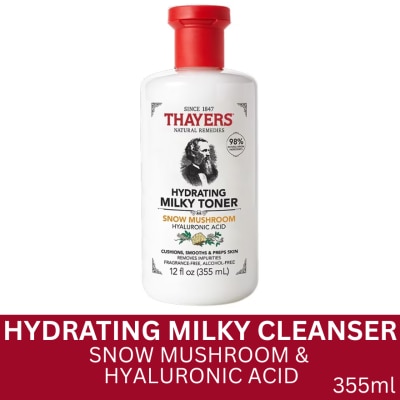 THAYERS THAYERS Milky Hydrating Alcohol-Free Facial Toner With Snow Mushroom And Hyaluronic Acid 355ml