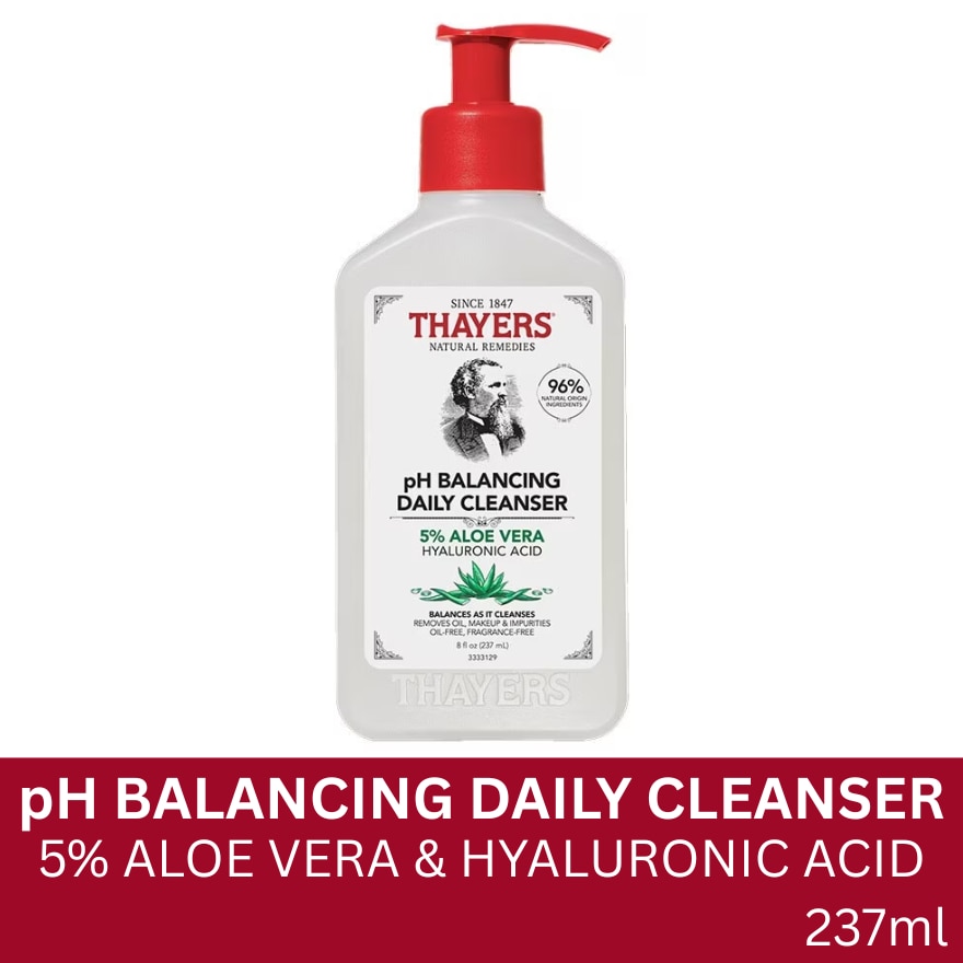 THAYERS Ph Balancing Gentle Cleanser With Aloe Vera 237ml