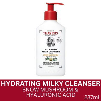 THAYERS THAYERS Milky Hydrating Cleanser With Snow Mushroom And Hyaluronic Acid 237ml