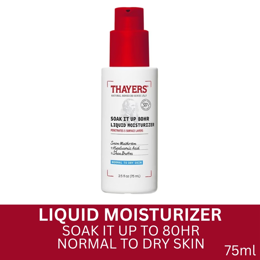 THAYERS Soak It Up 80 Hours Liquid Moisturizer 75ml