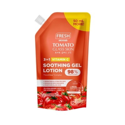 FRESH FRESH Skinlab Tomato Glass Skin 3 in 1 Vitamin C Soothing Gel Lotion 350ml