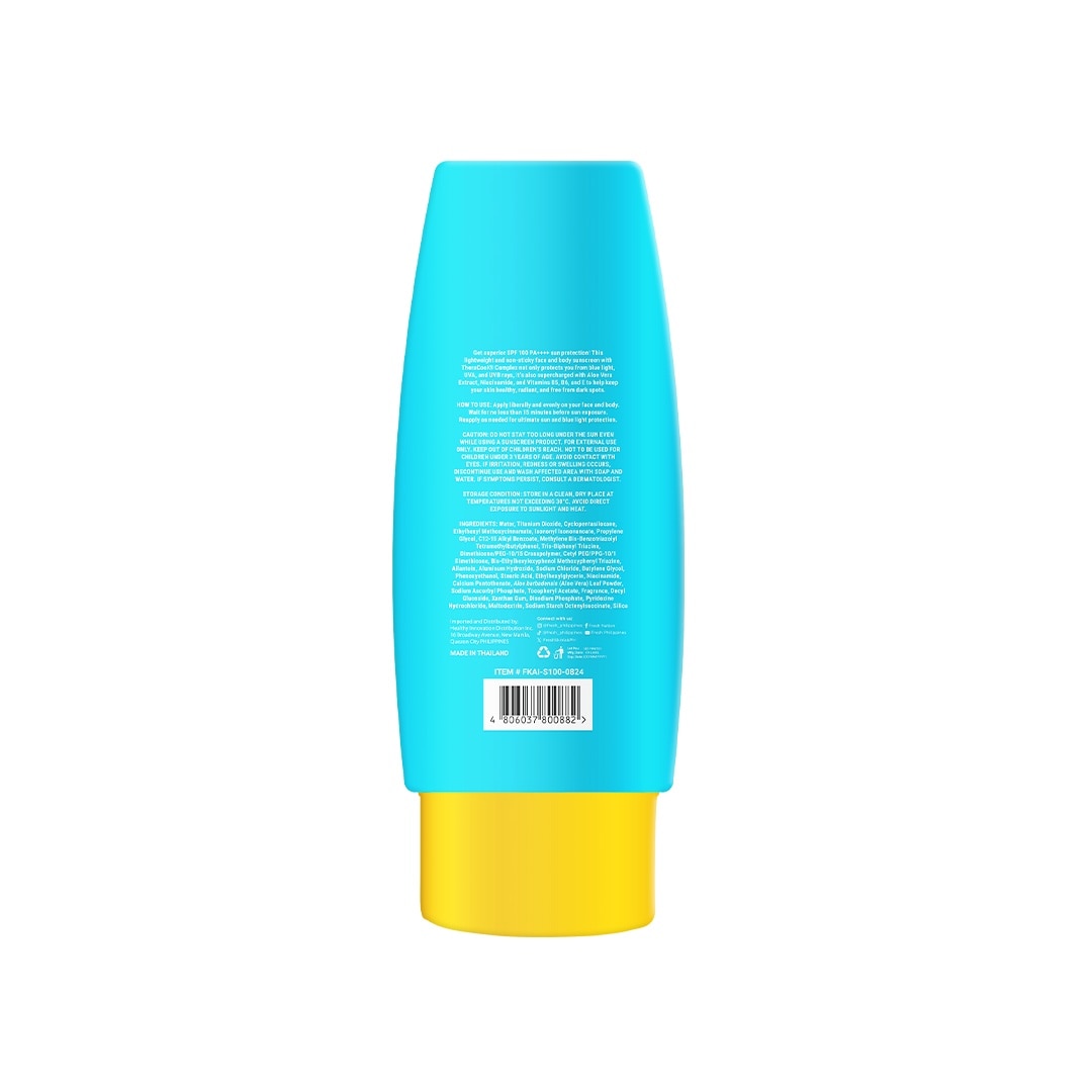 FRESH K Aloe Ice 3 in 1 Niacinamide Super Multivitamin Sunscreen SPF100 100ml
