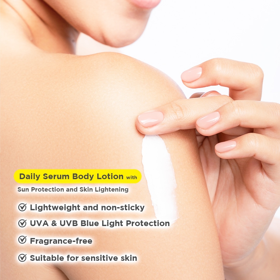FRESH Skinlab Milk White Glutathione Body Serum Lotion SPF 30 180ml