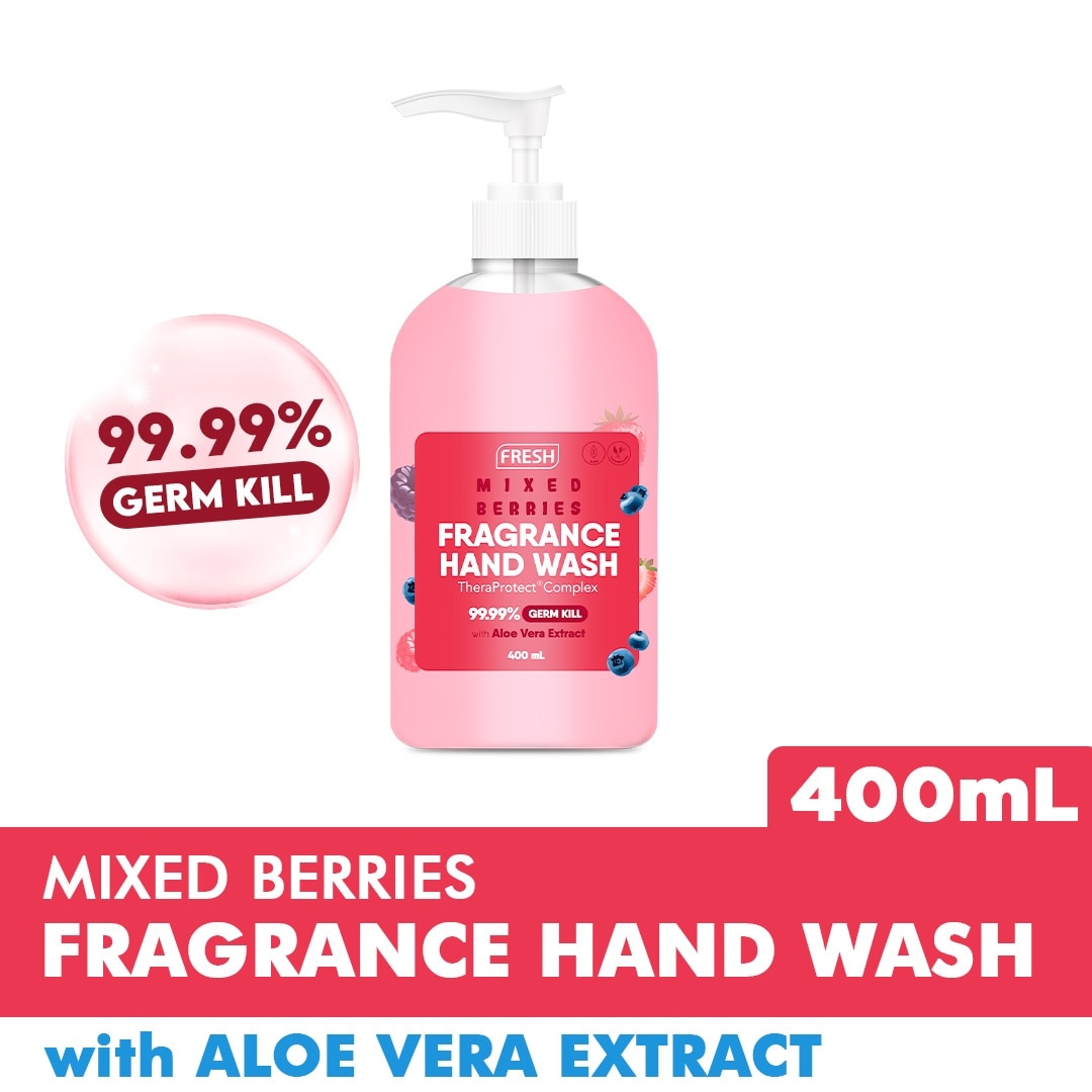 FRESH Mixed Berries Fragrance Hand Wash 400ml