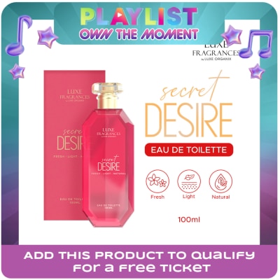 LUXE ORGANIX - LUXE ORGANIX Fragrances Secret Desire EDT 100ml