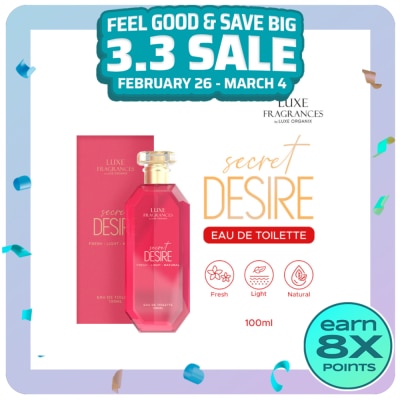 LUXE ORGANIX LUXE ORGANIX Fragrances Secret Desire EDT 100ml