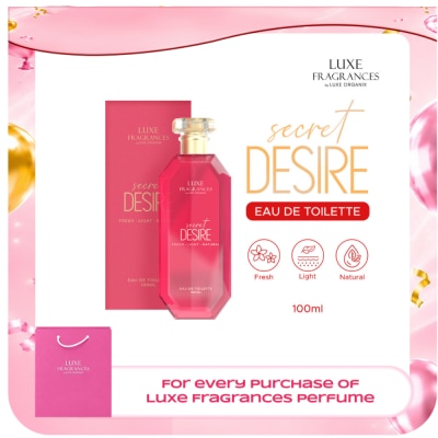 LUXE ORGANIX - LUXE ORGANIX Fragrances Secret Desire EDT 100ml