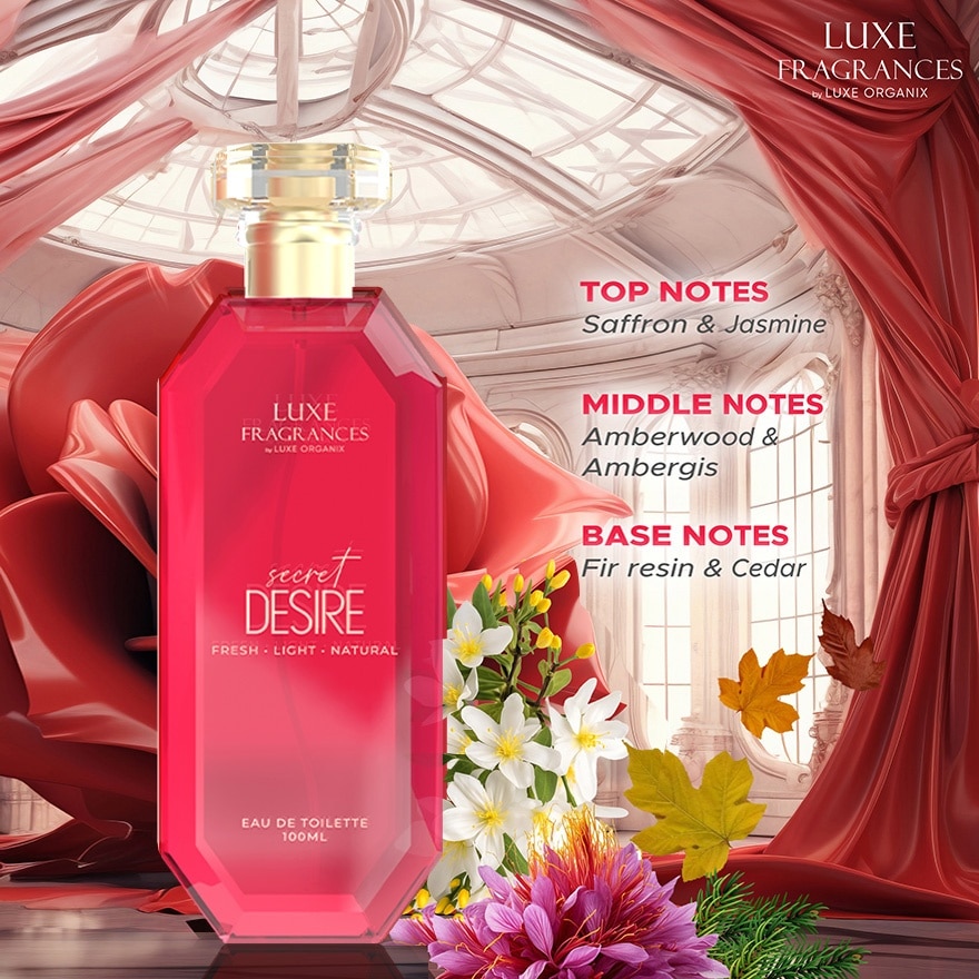 LUXE ORGANIX Fragrances Secret Desire EDT 100ml