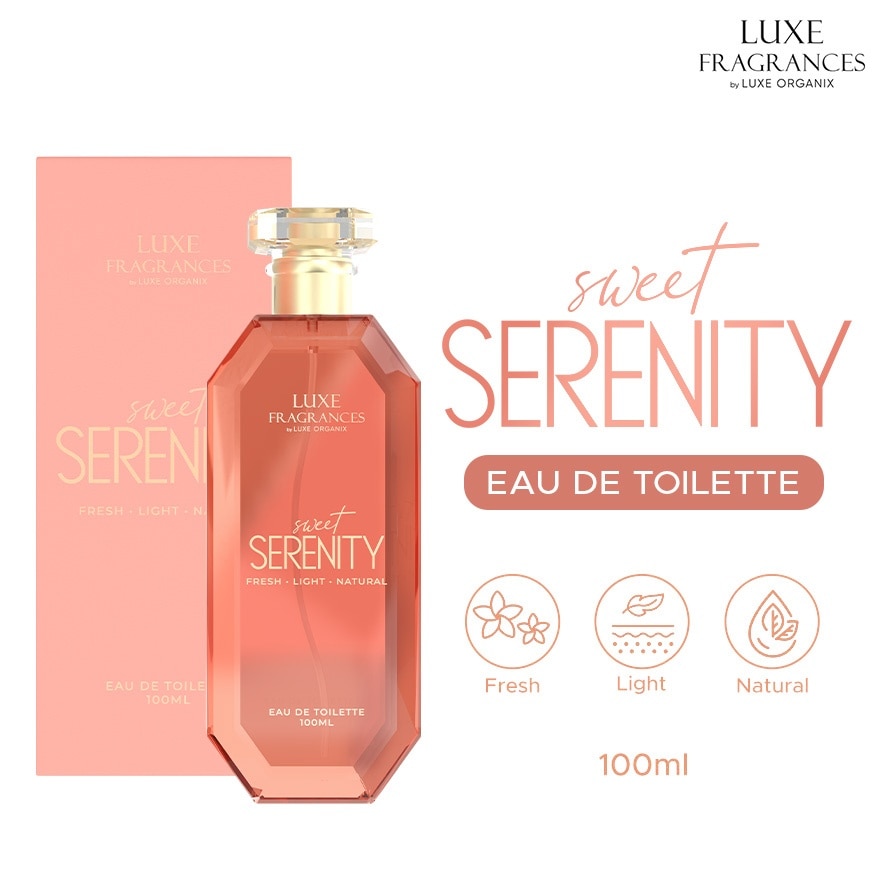 LUXE ORGANIX Fragrances Sweet Serenity EDT 100ml