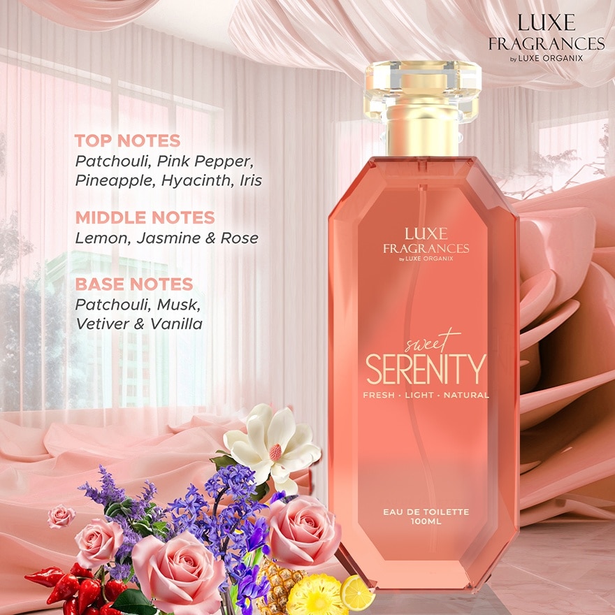 LUXE ORGANIX Fragrances Sweet Serenity EDT 100ml