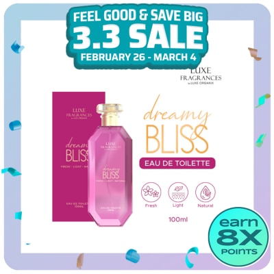 LUXE ORGANIX LUXE ORGANIX Fragrances Dreamy Bliss EDT 100ml