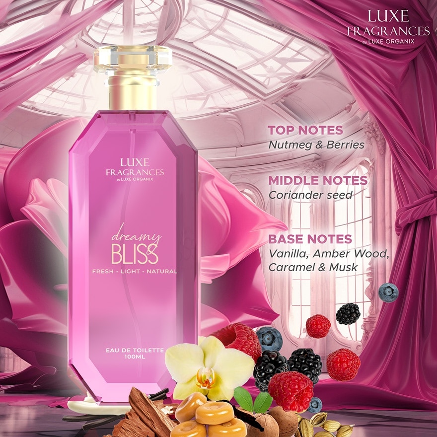 LUXE ORGANIX Fragrances Dreamy Bliss EDT 100ml