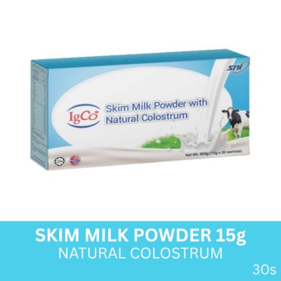 IGCO IGCO Skim Milk Powder With Natural Colustrum 450g (15g x 30 sachets)