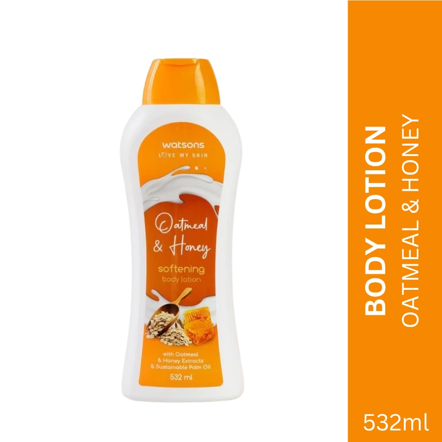 Watsons Oatmeal & Honey Softening Body Lotion 532Ml