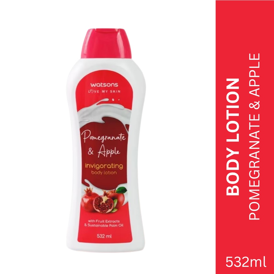 Watsons Pomegranate & Apple Invigorating Body Lotion 532Ml