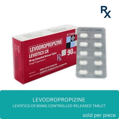 LEVOTICS CR - LEVOTICS CR Tablet Sold Per Piece 90mg