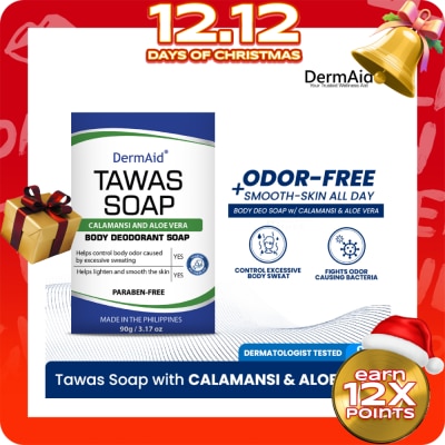 DERMAID DERMAID Tawas Calamansi Plus Aloe Vera Soap 90g