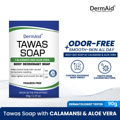 DERMAID DERMAID Tawas Calamansi Plus Aloe Vera Soap 90g