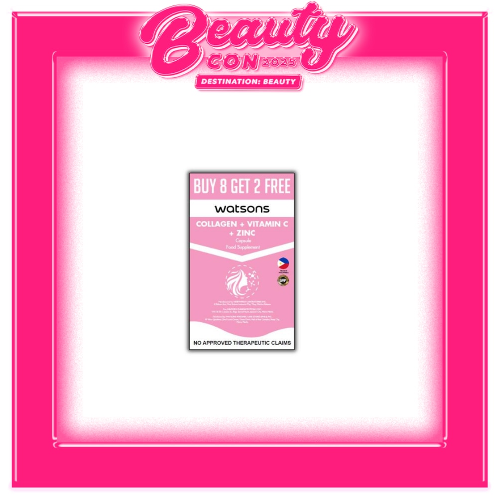 WATSONS Collagen + Vitamin C + Zinc 8+2 Capsules
