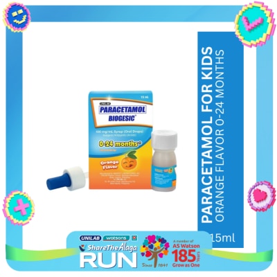 BIOGESIC BIOGESIC ORG 100mg Drops 1 Bottle 15ml