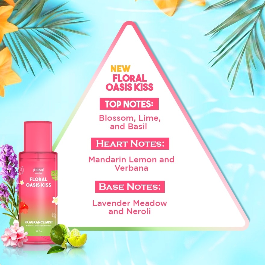 FRESH Scentlab Floral Oasis Kiss 88ml