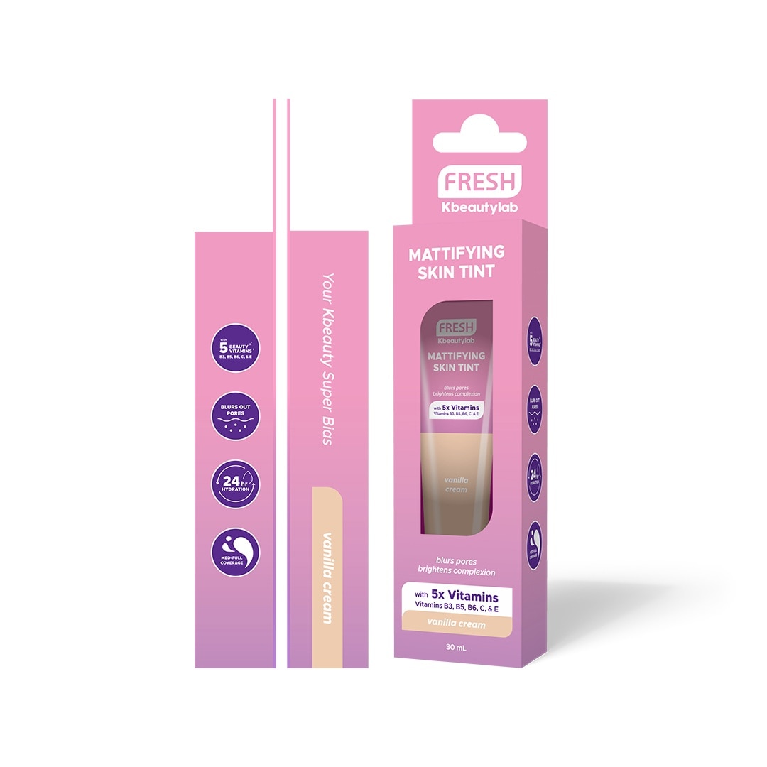 FRESH Kbeautylab Skin Mattifying Tint Vanilla Cream 30ml