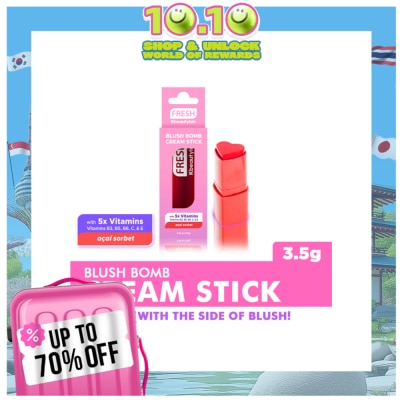 FRESH FRESH Kbeautylab Blush Bomb Creme Stick Acai Sorbet 3.5g