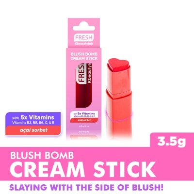 FRESH FRESH Kbeautylab Blush Bomb Creme Stick Acai Sorbet 3.5g