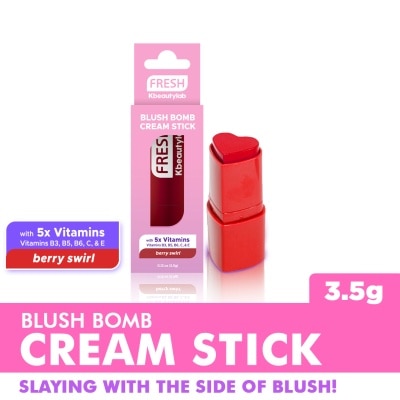 FRESH FRESH Kbeautylab Blush Bomb Creme Stick Berry Swirl 3.5g